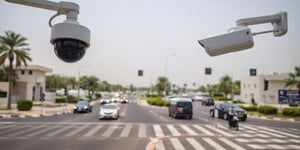 Use of Smart Cameras For Monitoring Traffic in Ajman